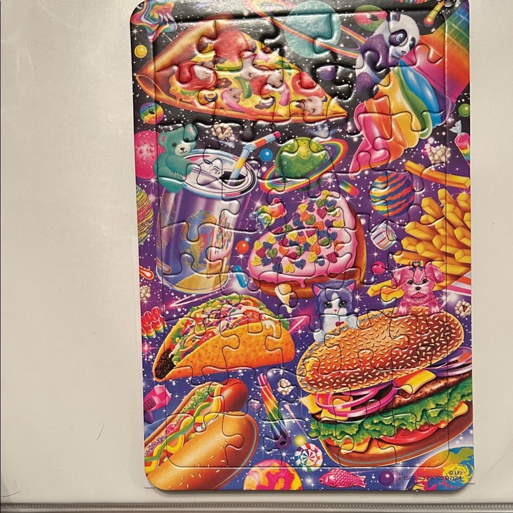 Lisa Frank mini puzzles set of two Tikanni Space Panda